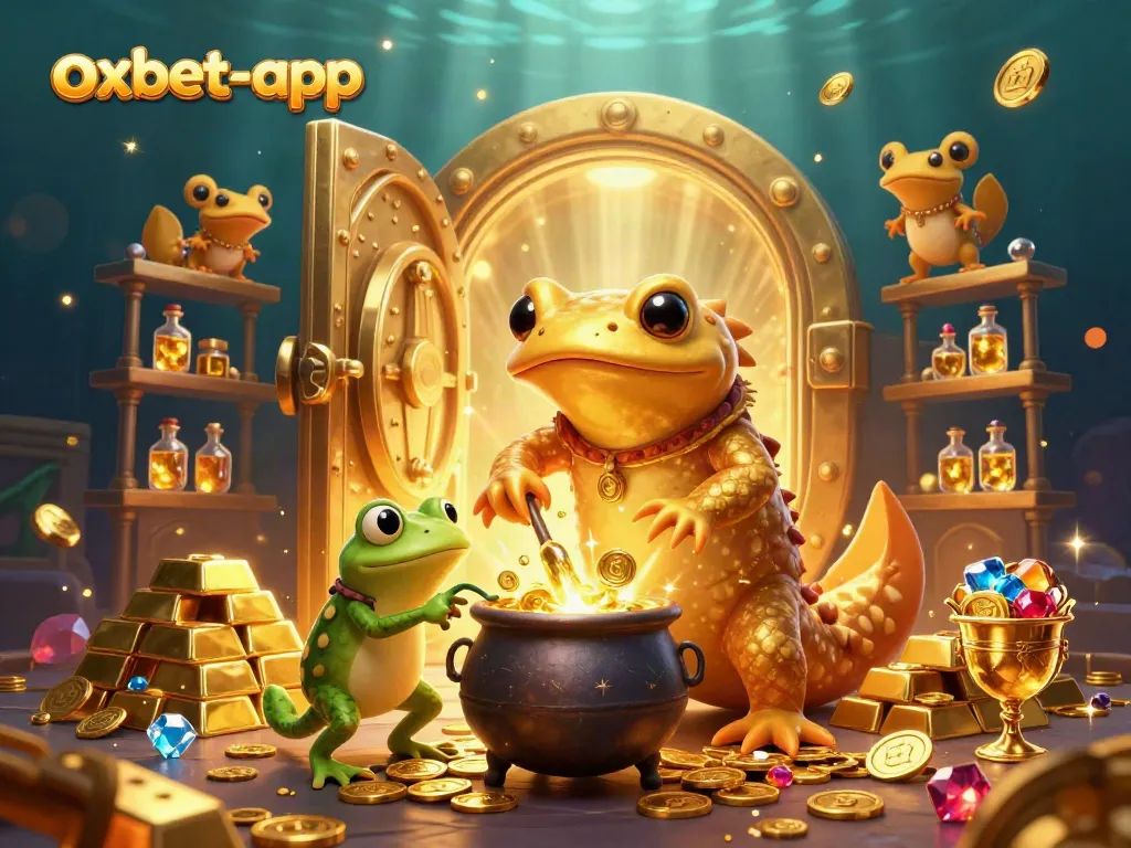 Catch thrilling adventures with oxbet-app in a dynamic casino-themed scene featuring magical elements.