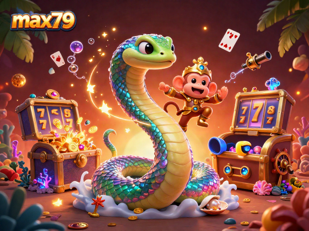 Experience exciting gameplay at max79 with vibrant casino elements and enchanting characters.