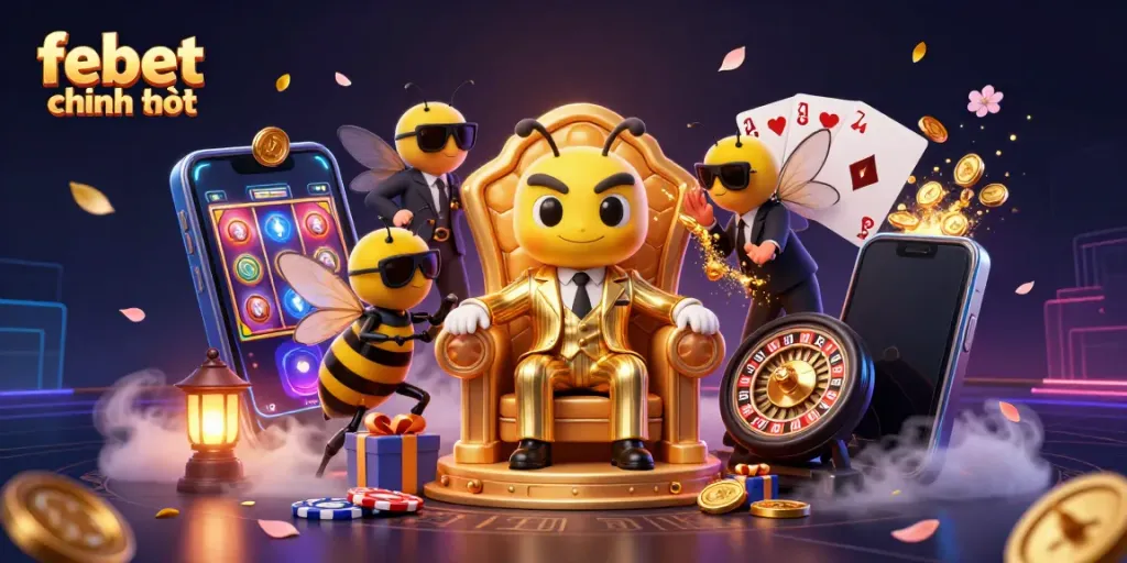 Experience thrilling gaming at febet chính thức with a vibrant 3D casino world filled with excitement and rewards.